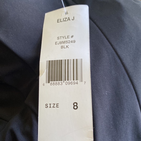 NWT Eliza J Little Black Dress - Picture 5 of 5